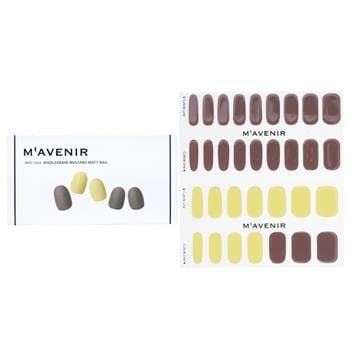 OJAM Online Shopping - Mavenir Nail Sticker (Assorted Colour) - # Wholegrain Mustard Matt Nail 32pcs Make Up