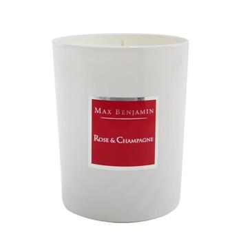 OJAM Online Shopping - Max Benjamin Candle - Rose & Champagne 190g/6.5oz Home Scent