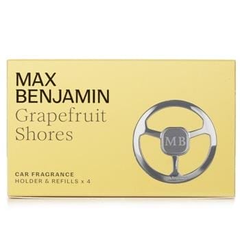 OJAM Online Shopping - Max Benjamin Car Fragrance Gift Set - Grapefruit Shores 4pcs Home Scent