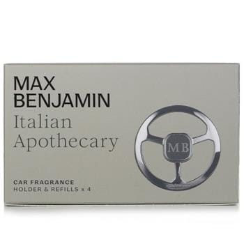 OJAM Online Shopping - Max Benjamin Car Fragrance Gift Set - Italian Apothecary 4pcs Home Scent