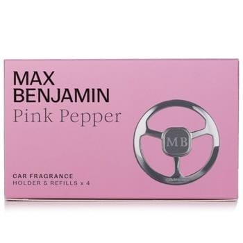 OJAM Online Shopping - Max Benjamin Car Fragrance Gift Set - Pink Pepper 4pcs Home Scent