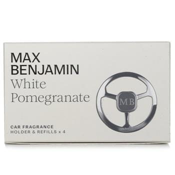 OJAM Online Shopping - Max Benjamin Car Fragrance Gift Set - White Pomegranate 4pcs Home Scent