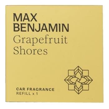 OJAM Online Shopping - Max Benjamin Car Fragrance Refill - Grapefruit Shores 1pc Home Scent