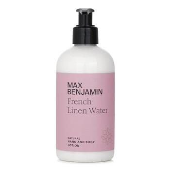 OJAM Online Shopping - Max Benjamin Natural Hand & Body Lotion - French Linen Water 300ml Skincare