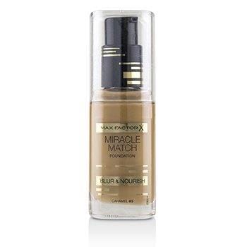 OJAM Online Shopping - Max Factor Miracle Match Foundation Blur & Nourish - # 85 Caramel 30ml/1oz Make Up