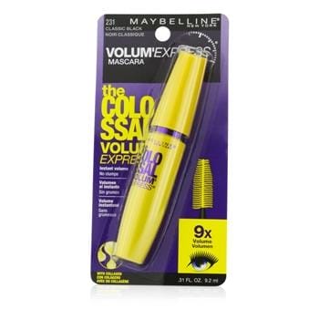 OJAM Online Shopping - Maybelline Volum' Express The Colossal Washable Mascara - #Classic Black 9.2ml/0.31oz Make Up