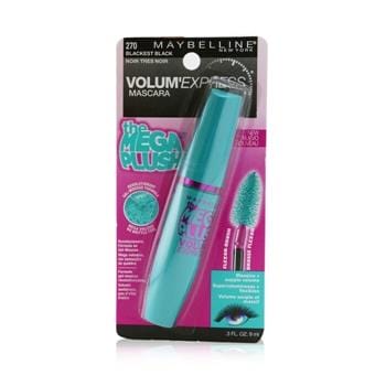 OJAM Online Shopping - Maybelline Volum' Express The Mega Plush Mascara - # 270 Blackest Black 9ml/0.3oz Make Up