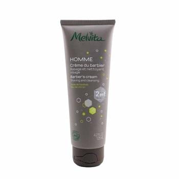 OJAM Online Shopping - Melvita Homme Barber's Cream Shaving & Cleansing - 2 In 1 125ml/4.2oz Men's Skincare