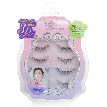 OJAM Online Shopping - Miche Bloomin' 3D Eyelash - # 03 Pure Sweet 4pairs Make Up