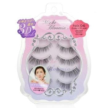 OJAM Online Shopping - Miche Bloomin' 3D Eyelash - # 06 Girly Flair 4pairs Make Up