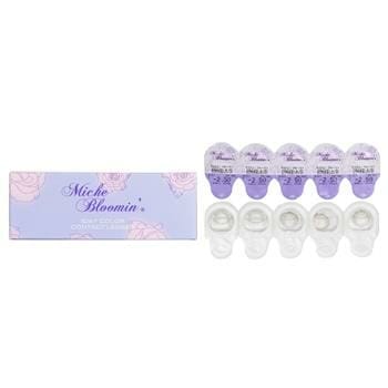 OJAM Online Shopping - Miche Bloomin' Quarter Veil 1 Day Color Contact Lenses (106 Shell Moon) - - 2.50 10pcs Make Up