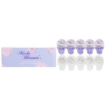 OJAM Online Shopping - Miche Bloomin' Quarter Veil 1 Day Color Contact Lenses (106 Shell Moon) - - 3.00 10pcs Make Up