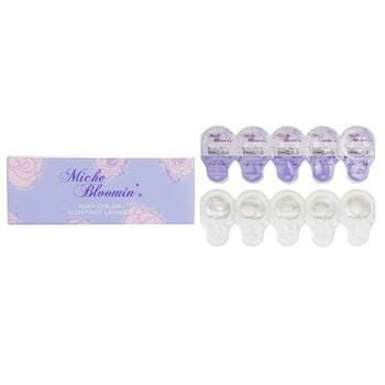 OJAM Online Shopping - Miche Bloomin' Quarter Veil 1 Day Color Contact Lenses (107 Clear Grege) - - 3.50 10pcs Make Up