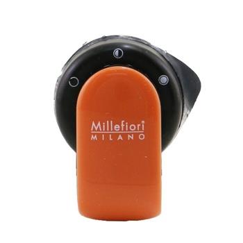OJAM Online Shopping - Millefiori Go Car Air Freshener - Sandalo Bergamotto (Orange Case) 4g/0.14oz Home Scent
