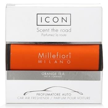 OJAM Online Shopping - Millefiori Icon Classic Orange Car Air Freshener - Orange Tea 1pc Home Scent