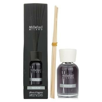 OJAM Online Shopping - Millefiori Natural Fragrance Diffuser - Black Tea Rose 250ml/8.45oz Home Scent