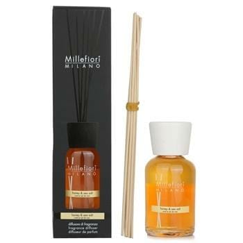 OJAM Online Shopping - Millefiori Natural Fragrance Diffuser - Honey & Sea Salt 500ml/16.9oz Home Scent