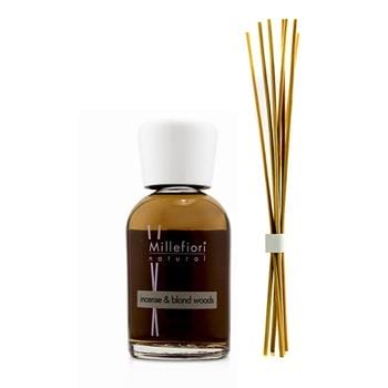 OJAM Online Shopping - Millefiori Natural Fragrance Diffuser - Incense & Blond Woods 250ml/8.45oz Home Scent