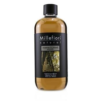 OJAM Online Shopping - Millefiori Natural Fragrance Diffuser Refill - Incense & Blond Woods 500ml/16.9oz Home Scent