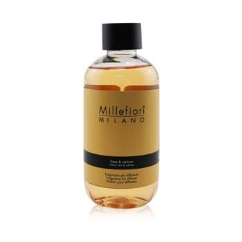 OJAM Online Shopping - Millefiori Natural Fragrance Diffuser Refill - Lime & Vetiver 250ml/8.45oz Home Scent