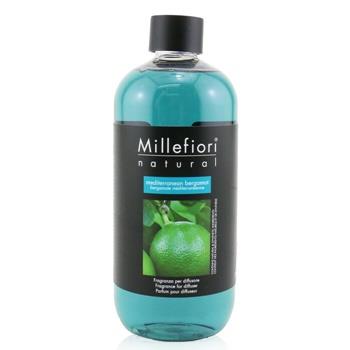 OJAM Online Shopping - Millefiori Natural Fragrance Diffuser Refill - Mediterranean Bergamot 500ml/16.9oz Home Scent