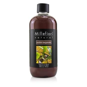 OJAM Online Shopping - Millefiori Natural Fragrance Diffuser Refill - Sandalo Bergamotto 500ml/16.7oz Home Scent