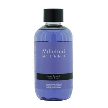 OJAM Online Shopping - Millefiori Natural Fragrance Diffuser Refill - Violet & Musk 250ml/8.45oz Home Scent