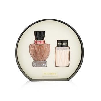 OJAM Online Shopping - Miu Miu Twist Coffret: Eau De Parfum Spray 100ml/3.4oz + Body Lotion 100ml/3.4oz 2pcs Ladies Fragrance