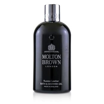 OJAM Online Shopping - Molton Brown Russian Leather Bath & Shower Gel 300ml/10oz Men's Skincare