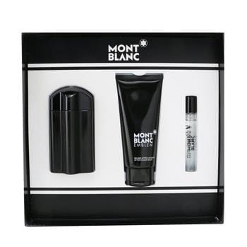 OJAM Online Shopping - Montblanc Emblem Coffret: Eau De Toilette Spray 100ml/3.3oz + After Shave Balm 100ml/3.3oz + Eau De Toilette Spray 7.5ml/0.25oz 3pcs Men's Fragrance