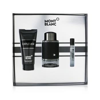 OJAM Online Shopping - Montblanc Explorer Coffret: Eau De Parfum Spray 100ml + Eau De Parfum Spray 7.5ml + After Shave Balm 100ml 3pcs Men's Fragrance
