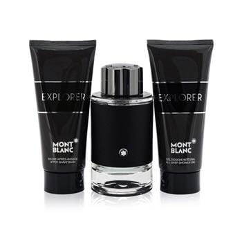OJAM Online Shopping - Montblanc Explorer Coffret : Eau De Perfum Spray 100ml/3.3oz + After Shave Balm 100ml/3.3oz + Shower Gel 100ml/3.3oz 3pcs Men's Fragrance