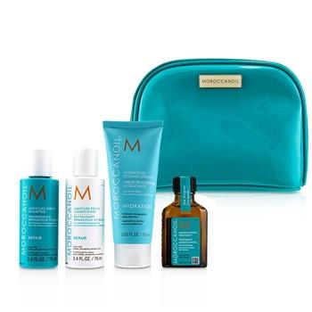 OJAM Online Shopping - Moroccanoil Destination Repair Travel Set 4pcs Hair Care