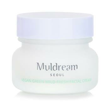 OJAM Online Shopping - Muldream Vegan Green Mild Fresh Facial Cream 60ml/2.02oz Skincare