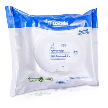 OJAM Online Shopping - Mustela Facial Cleansing Cloths 25cloths Skincare