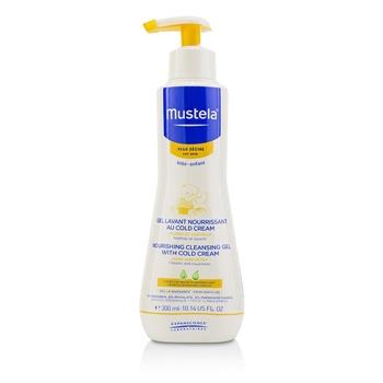 OJAM Online Shopping - Mustela Nourishing Cleansing Gel with Cold Cream For Hair & Body - For Dry Skin 300ml/10.14oz Skincare