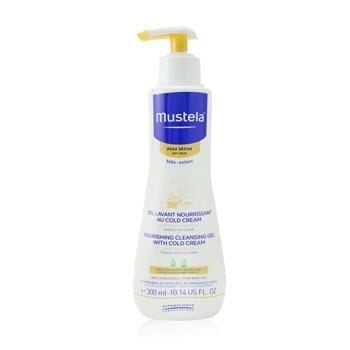 OJAM Online Shopping - Mustela Nourishing Cleansing Gel with Cold Cream For Hair & Body - For Dry Skin (Exp. Date: 03/2023) 300ml/10.14oz Skincare