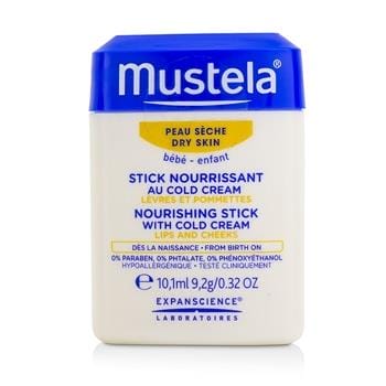 OJAM Online Shopping - Mustela Nourishing Stick With Cold Cream (Lips & Cheeks) - For Dry Skin 9.2g/0.32oz Skincare