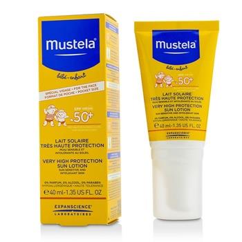 OJAM Online Shopping - Mustela Very High Protection Sun Lotion SPF50+ - Sun Sensitive & Intolerant Skin 40ml/1.35oz Skincare