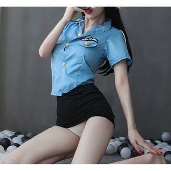 OJAM Online Shopping - My Outfitssss Hot policewoman sexy lingerie set 1 pc Sexual Wellness