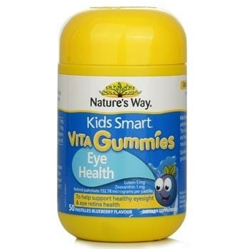 OJAM Online Shopping - NATURE'S WAY Nature's Way Kids Smart Vita Gummies Eye Health - 50 Pastilles (Parallel Import) 50 Pastilles Supplements