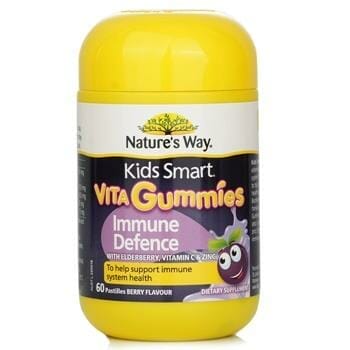 OJAM Online Shopping - NATURE'S WAY Nature's Way - Kids Smart Vita Gummies Immune Defence 60 Pastilles (Parallel Import) 60 Pastilles Supplements