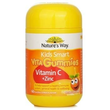 OJAM Online Shopping - NATURE'S WAY Nature's Way - Kids Smart Vita Gummies Vitamin C & Zinc 60 Pastilles (parallel import) 60 Pastilles Supplements