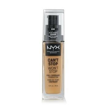 OJAM Online Shopping - NYX Can't Stop Won't Stop Full Coverage Foundation - # Beige 30ml/1oz Make Up