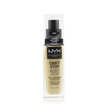 OJAM Online Shopping - NYX Can't Stop Won't Stop Full Coverage Foundation - # Nude 30ml/1oz Make Up