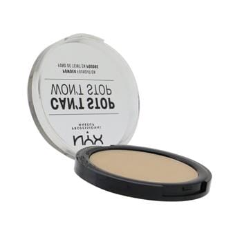 OJAM Online Shopping - NYX Can't Stop Won't Stop Powder Foundation - # Medium Olive 10.7g/0.37oz Make Up