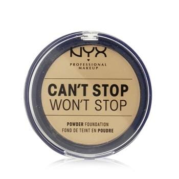 OJAM Online Shopping - NYX Can't Stop Won't Stop Powder Foundation - # True Beige 10.7g/0.37oz Make Up