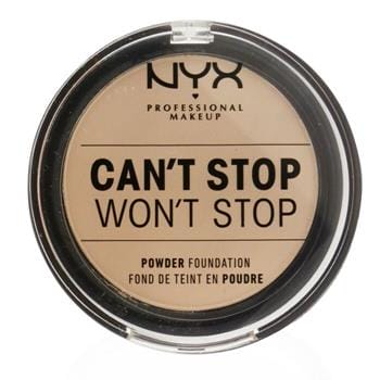 OJAM Online Shopping - NYX Can't Stop Won't Stop Powder Foundation - # Vanilla 10.7g/0.37oz Make Up