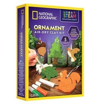 OJAM Online Shopping - National Geographic Air -Dry Clay Pottery Craft kit 19x26x6cm Toys