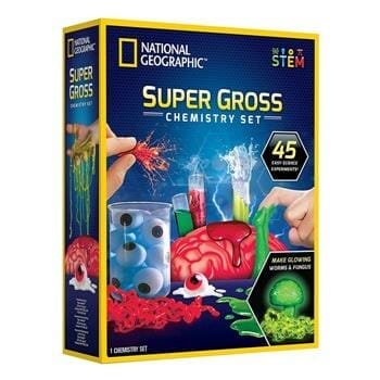 OJAM Online Shopping - National Geographic Completely Gross Chemistry Set 28 x 7.6 x 31cm Toys